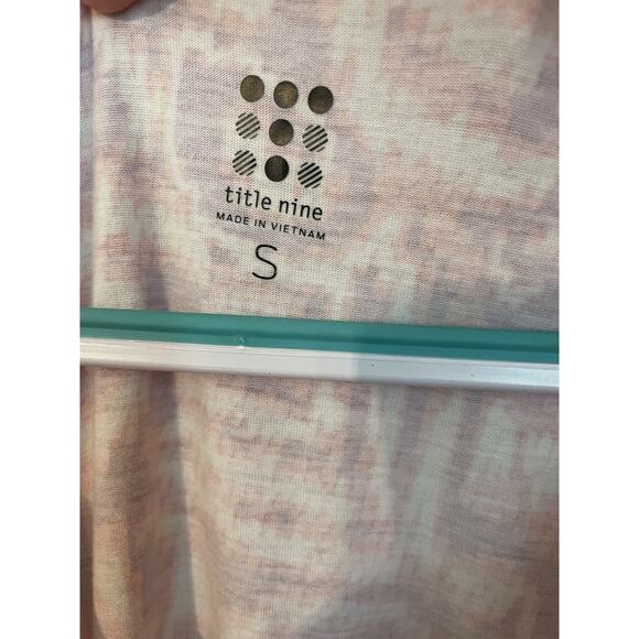 Title Nine Womens Size S Sleeveless Drape Neck Breeze Knit Dress Puple Pink‎ - Picture 3 of 6